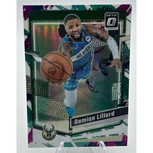 Damian Lillard 2023-24‎ Panini Optic Jazz Prizm SP #4